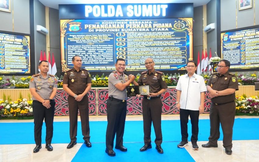 Polda Sumut-Kejati Sumut Teken MoU, Wujudkan Penegakan Hukum Profesional Tanpa Praktik Transaksional