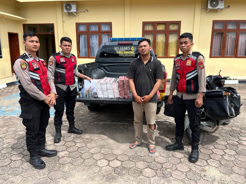 Jual Rokok Tanpa Pita Cukai Berujung Proses Hukum, Polres Padang Lawas Sita Berbagai Merek Ilegal