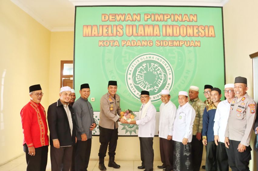 Kapolres Padangsidimpuan Rangkul MUI, Sinergi Ulama-Polri Makin Solid Jaga Kota Tetap Kondusif