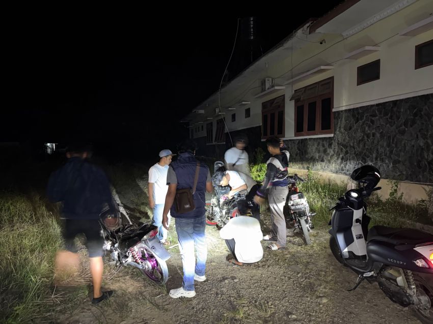Sat Reskrim Polres Padang Lawas Intensif Patroli Malam, Cegah Begal, Balap Liar hingga Tawuran Remaja