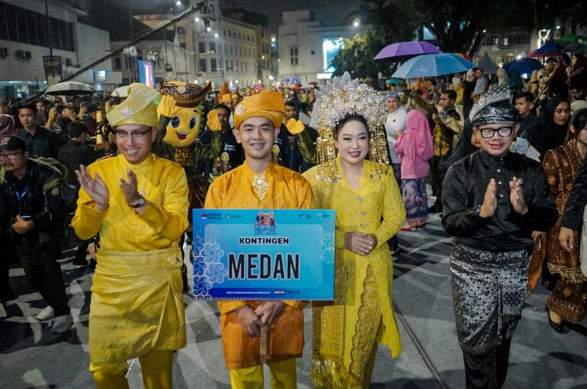 GEMES, Karnaval Budaya dan Colorful Medan Sukses, UMKM Raup Rp1,18 Miliar