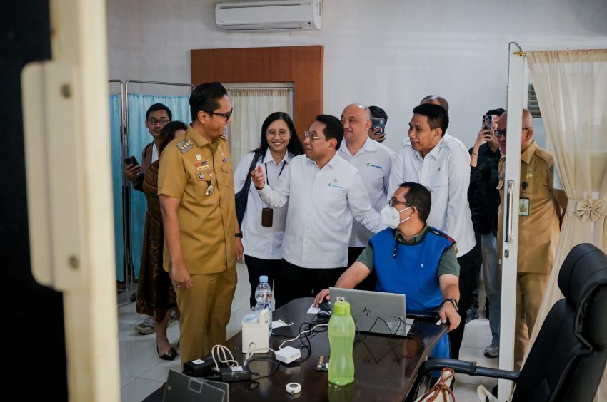 Wamenkes dan Wamendagri Tinjau Skrining TB, Rico Waas Tegaskan Komitmen Pemko Medan Percepat Penanggulangan TB
