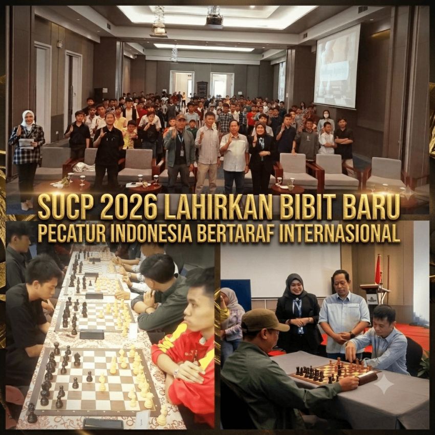 SUCP 2026 : Lahirkan Bibit Baru Pecatur Indonesia Bertaraf Internasional