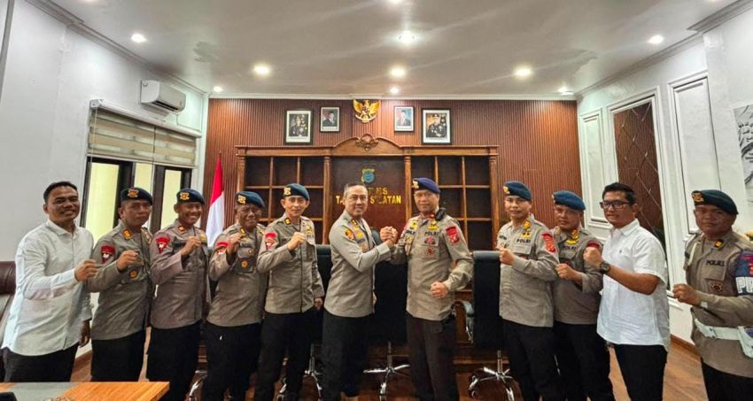 Perkuat Sinergitas, Kapolres Tapanuli Selatan Terima Kunjungan Danyon C Pelopor Brimob Polda Sumut, Fokus Jaga Kamtibmas Tetap Kondusif