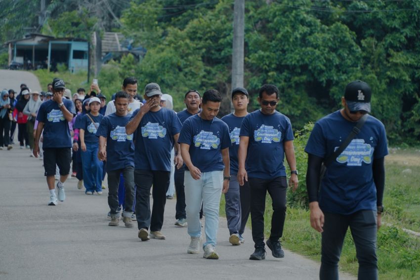 Dukung Energi Berkelanjutan, Pertamina EP Rantau Tanam Ratusan Pohon di Wilayah Operasional