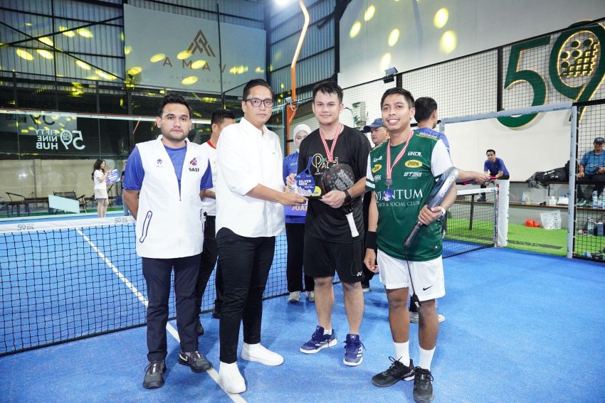 Tutup Turnamen Padel, Wali Kota Medan Ajak Masyarakat Jadikan Semangat Olahraga Sebagai Energi Baru Membangun Medan