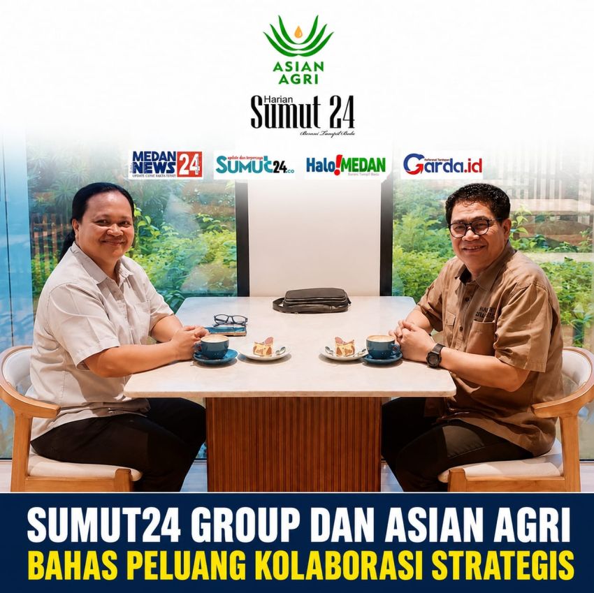 Ditemani Segelas Kopi, Sumut24 Group dan Asian Agri Bahas Peluang Kolaborasi Strategis