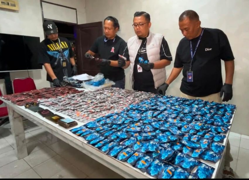 Polrestabes Medan Ungkap Rumah Kos Jadi Gudang Pod Getar 2 Warga Aceh Ditangkap