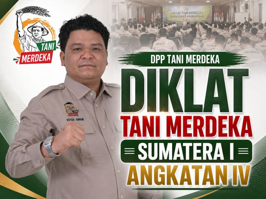 Ketum TMI Don Muzakir: Diklat Tani Merdeka Sumatera I Siapkan Kader Penggerak Swasembada Pangan dan Dukung Program MBG