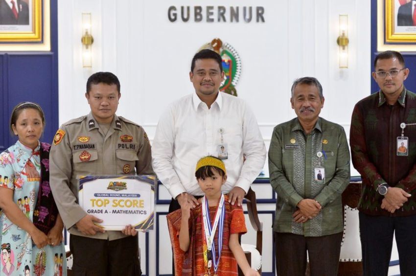 Bobby Nasution Apresiasi Siswi Peraih Emas Olimpiade Matematika Asia, Beri Beasiswa hingga Tablet Belajar