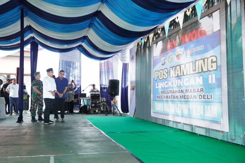 Rico Waas Apresiasi Inovasi Camat Medan Deli, Program CCTV Mata Deli Jadi Percontohan di Kota Medan