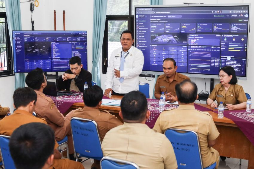 Kominfo melaksanakan Penandatanganan Komitmen Bersama Mendukung Dashboard Satu Data untuk Peningkatan Kualitas Layanan Publik