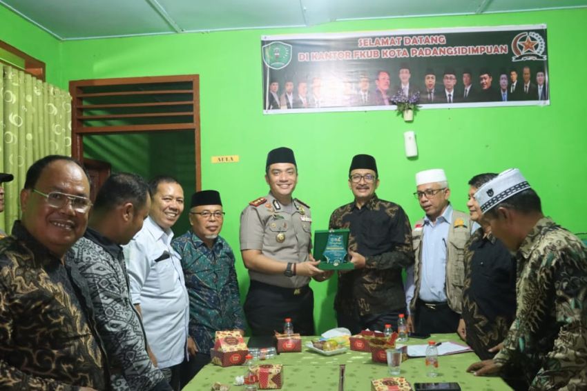 Kapolres AKBP Noval Desky Gandeng FKUB, Ajak Tokoh Agama Bersatu Jaga Kedamaian Padangsidimpuan
