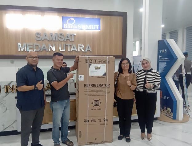 109 Wajib Pajak Terima Hadiah Gebyar Pajak, Samsat Medan Utara Ajak Masyarakat Bayar PKB Tepat Waktu