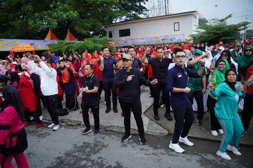 Semarak HUT ke-436 Kota Medan di Amplas, Wali Kota Medan Berkomitmen Benahi Infrastruktur dan Kesejahteraan Masyarakat