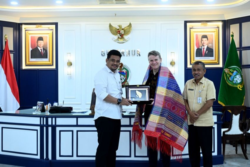 Gubernur Bobby Nasution Promosikan Sumut ke Dubes Australia sebagai Gerbang Investasi Indonesia Barat