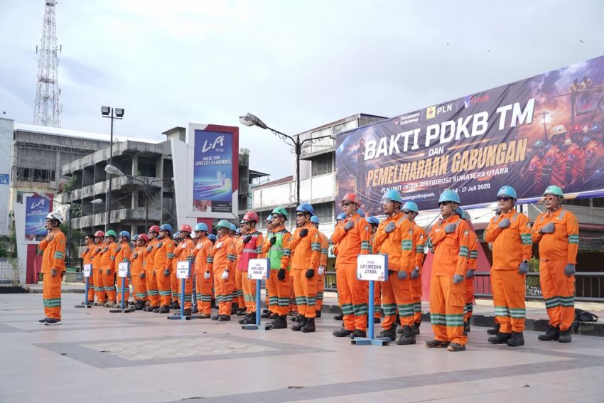 Jaga Listrik Tetap Andal, PLN UID Sumut Gelar Bakti PDKB TM di Padangsidimpuan
