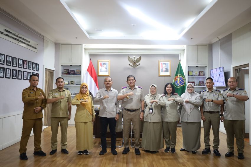 Wali Kota Tanjungbalai Temui Kepala Kanwil BPN Sumut, Bahas Percepatan Sertifikasi Aset Daerah