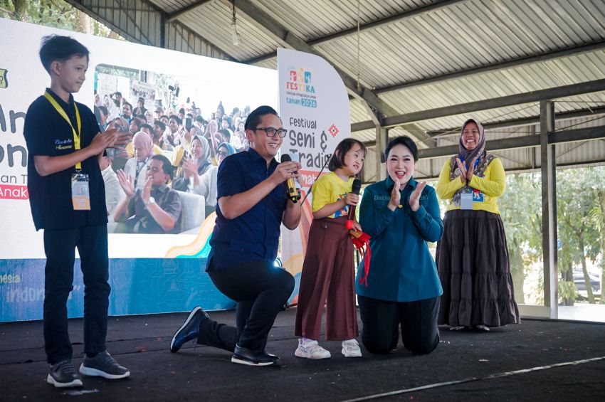 Keberanian Kiran Mencuri Hati di Hari Anak Nasional, Rico Waas Beri Ruang untuk Semua Anak
