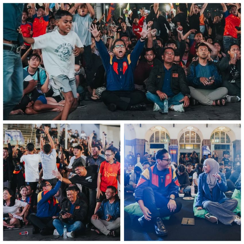 Ribuan Warga Medan Padati Nobar Final Piala Dunia 2026, Wali Kota Rico Waas: Sepak Bola Menyatukan Kita