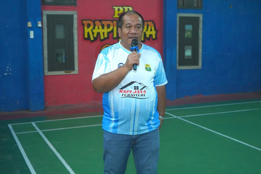 Bupati Asahan Taufik Zainal Abidin Resmi Buka Turnamen Bulutangkis Piala Bupati Asahan Semi Open 2026, Wadah Temukan Bibit Atlet Berbakat