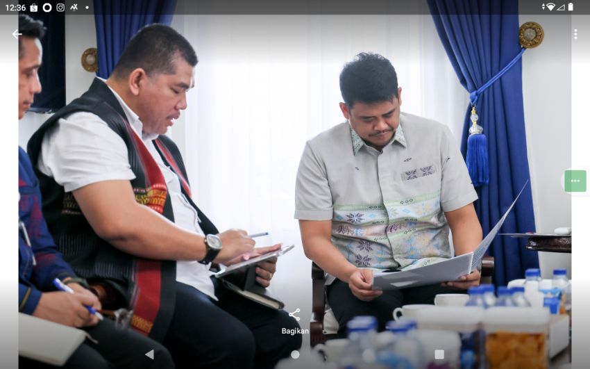 Bertemu dengan Jajaran Danareksa, Bobby Nasution Pastikan Sumut Berkomitmen untuk Pengembangan Industri dan Ekonomi