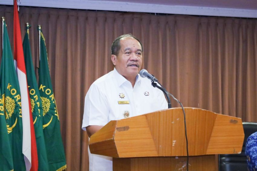 Bupati Taufik Buka Rakerkab KORPRI Asahan, Perkuat Integritas ASN demi Pelayanan Prima