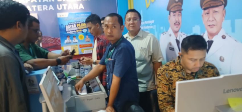 Stand Bapenda Sumut "Anti Celingak-Celinguk"! Sutan Tolang Lubis Garansi "Tanya Apa Saja, Langsung Dijawab