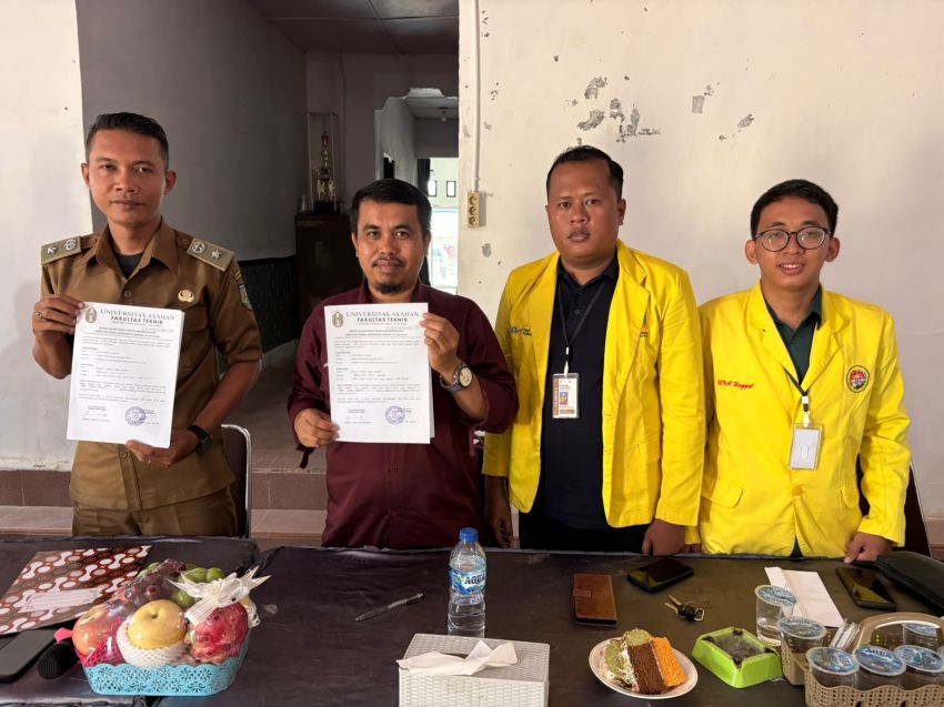 Mahasiswa Fakultas Teknik Universitas Asahan Resmi Memulai KKN di Desa Teluk Dalam, Usung Semangat "Bersama Membangun Desa Menuju Masa Depan"