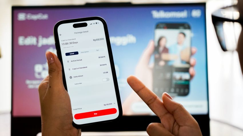 Pelanggan kini dapat menikmati kemudahan berlangganan CapCut langsung dari MyTelkomsel untuk mendukung kreativitas dan produktivitas konten digital