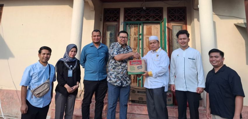 BPJS Ketenagakerjaan Cabang Palas Serahkan Bantuan Melalui Baznas