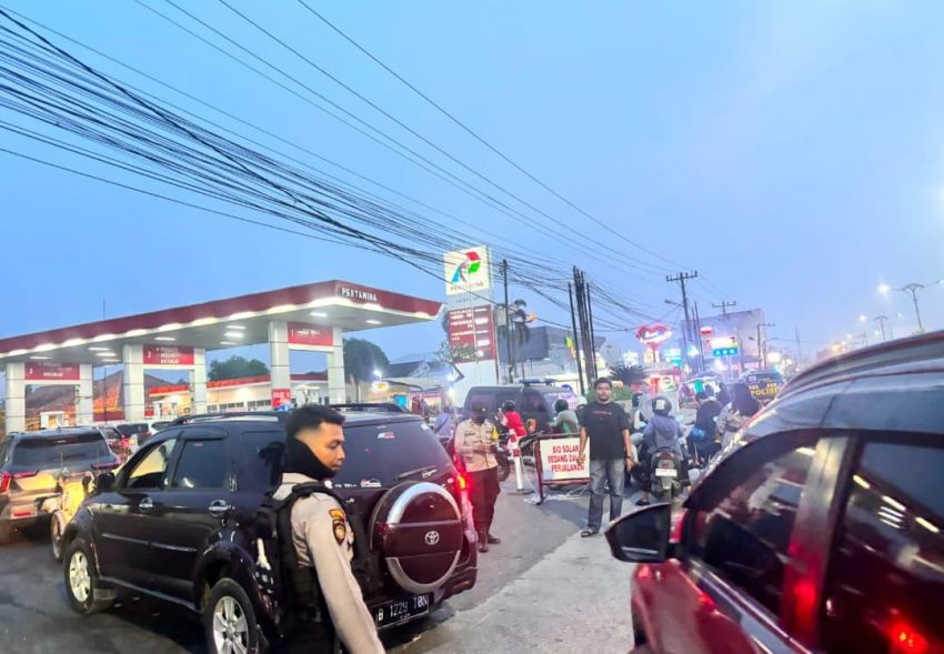 Pastikan Distribusi BBM Lancar, Polda Sumut Siagakan 786 Personel di 325 SPBU