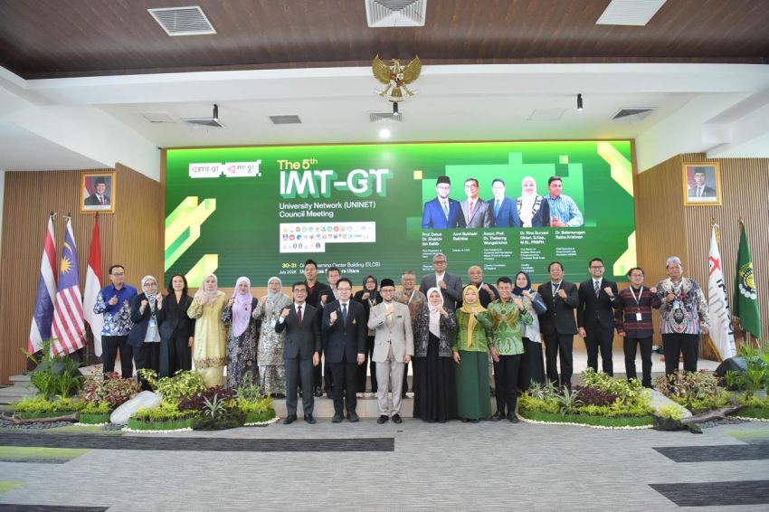 USU Menjadi Tuan Rumah The 5th IMT-GT UNINET Council Meeting