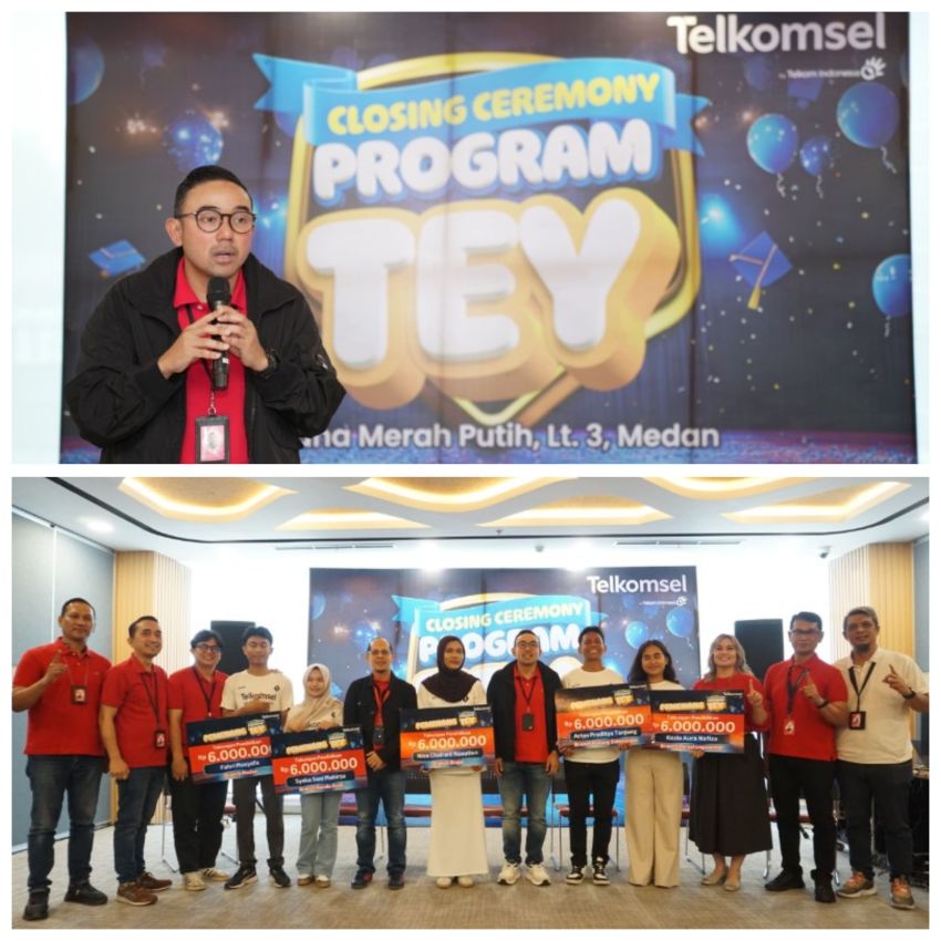 Telkomsel Sukses Antarkan Pelajar Sumbagut ke PTN Impian Lewat Program TEY