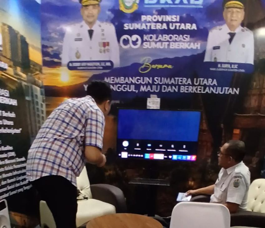 Stand BKAD Sumut di PRSU Jadi "Etalase Fiskal", Bangun Optimisme Program Bobby Terwujud