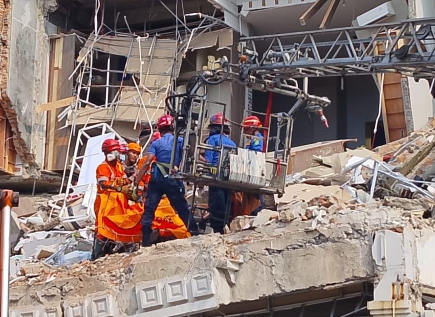 3 Korban Tewas Ledakan Grand Polonia Teridentifikasi