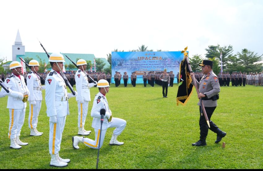 Kapolda Sumut: Nugraha Sakanti Jadi Amanah, 359 Personel Naik Pangkat Diminta Tingkatkan Pengabdian