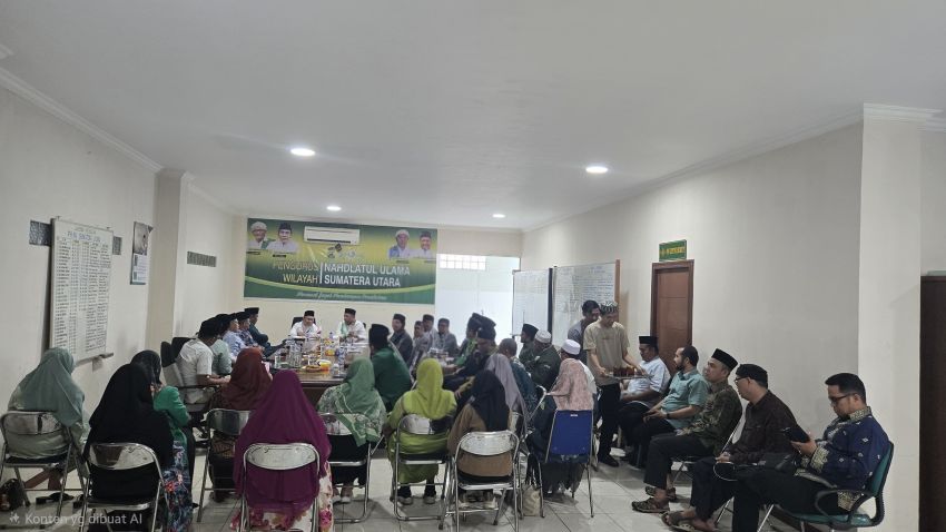Rapat Pleno PWNU Sumatera Utara Tetapkan Rois Baru