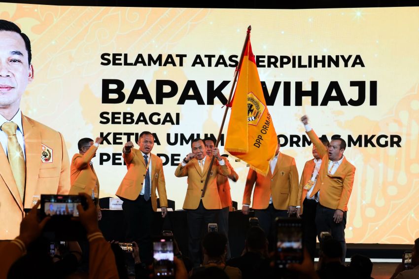 Mubeslub MKGR Berakhir, Dr. Wihaji Resmi Nahkodai DPP Ormas MKGR