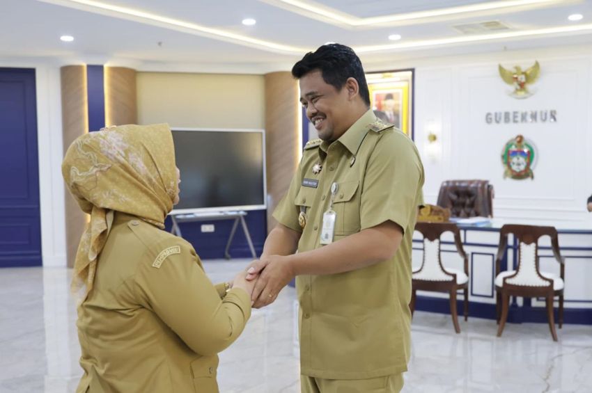 Tiorita Surbakti Resmi Terima SK Plt Bupati Langkat, Gubernur Bobby Nasution Tekankan ASN Harus Layani Masyarakat