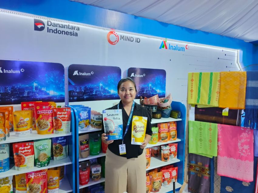 Majukan Ekonomi Masyarakat, PT Inalum Jajakan Produk Hasil UMKM Binaan di PRSU ke-50