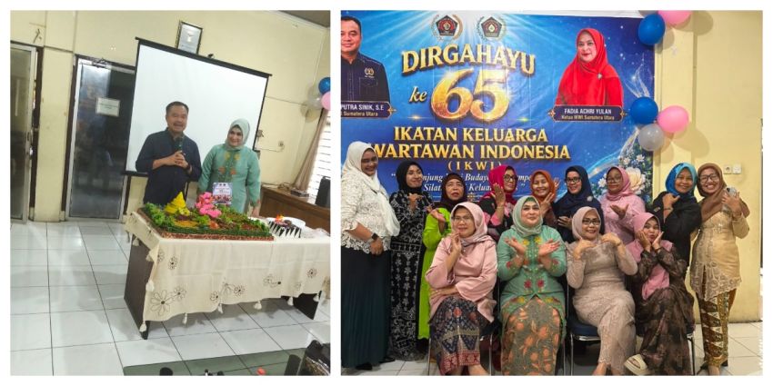 IKWI Sumut Ikut Peringati HUT Via Zoom Dihadiri Ketua PWI