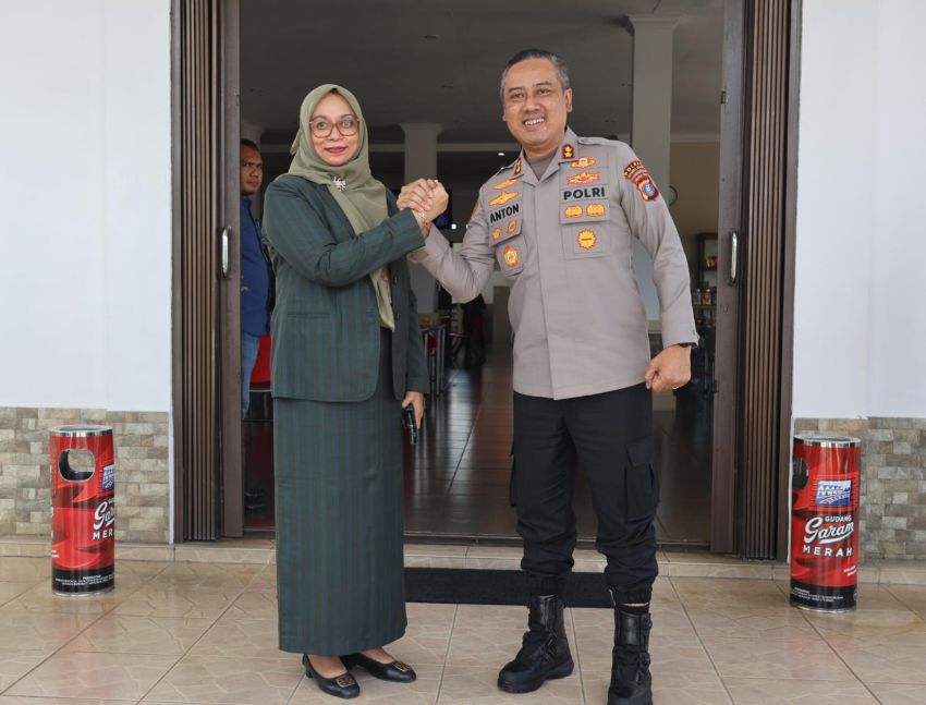 Sinergi Polri dan Pengadilan Makin Solid, Kapolres Tapsel AKBP Anton Santoso Tegaskan Komitmen Penegakan Hukum