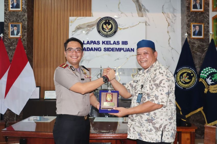 AKBP Noval N.G. Desky Perkuat Sinergi dengan Lapas Salambue Padangsidimpuan,Ini Pesan Pentingnya