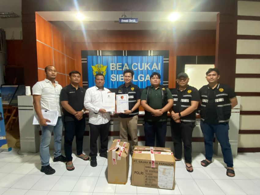 Perang Melawan Rokok Ilegal! Polres Padang Lawas Serahkan Dua Kasus ke Bea Cukai Sibolga