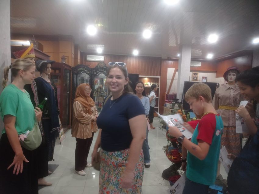 Bule-bule Cantik Asal AS Jajal PRSU 2026, Aliest: Ingin Belajar Banyak Kebudayaan Sumut