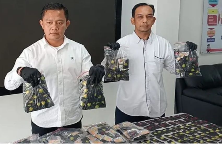 2.000 Bungkus Vape Getar asal Malaysia Gagal Beredar di Medan