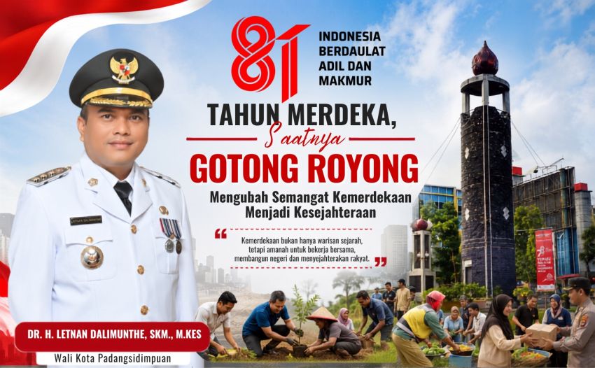 81 Tahun Merdeka, Saatnya Gotong Royong Mengubah Semangat Kemerdekaan Menjadi Kesejahteraan