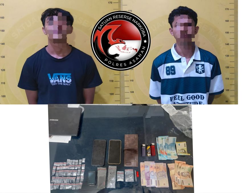 Dikenal Sering Dijadikan Sarang Narkotika, Dua Pemuda Diamankan Polisi di Air Batu