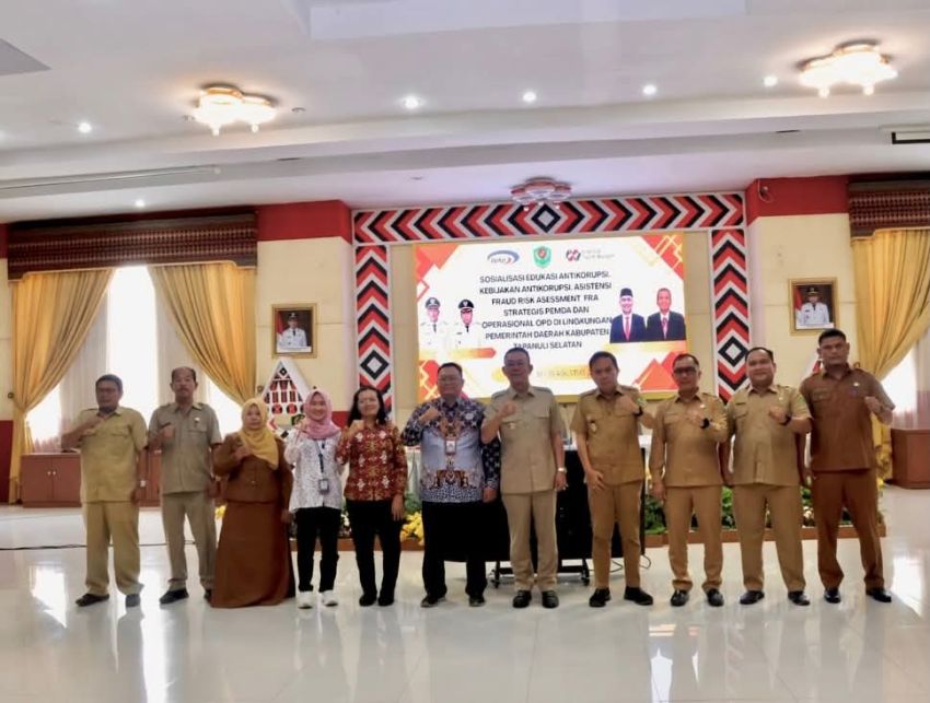 Bupati Gus Irawan Tegaskan Tapsel Harus Perkuat Budaya Antikorupsi dan Manajemen Risiko